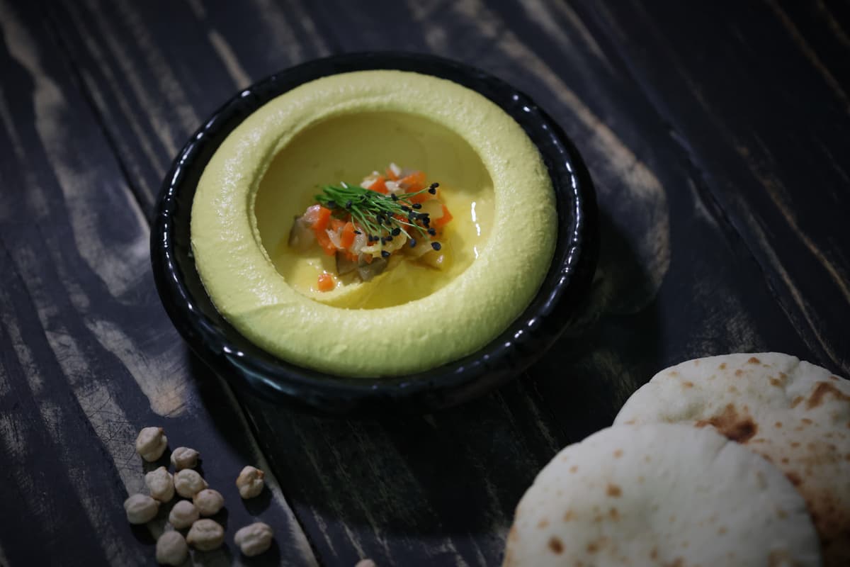 Hummus de Cúrcuma